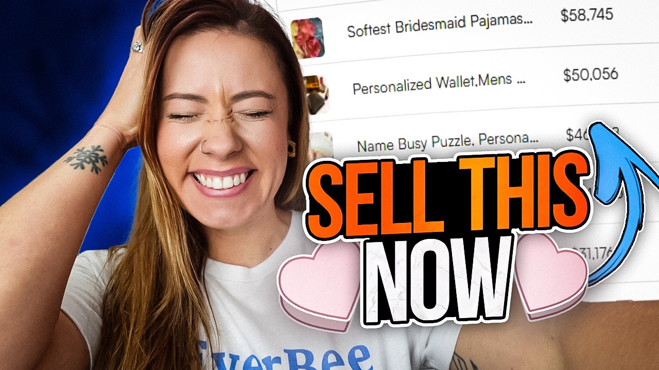 What's the MOST PROFITABLE Valentines Day Product on Etsy?