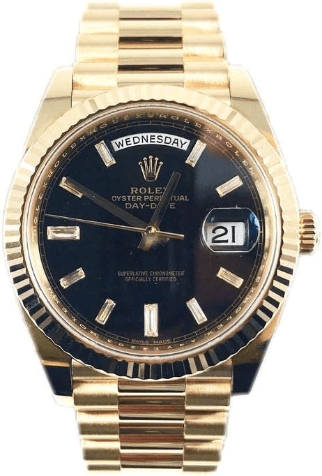 rolex day date 18k